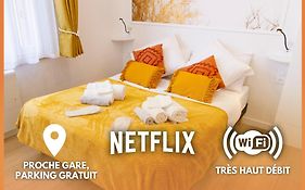 Promenade D'Automne - Netflix & Wifi - Climatisation- Parking Gratuit - Check-In 24H24 - Emplacement Velos - Goodmarning